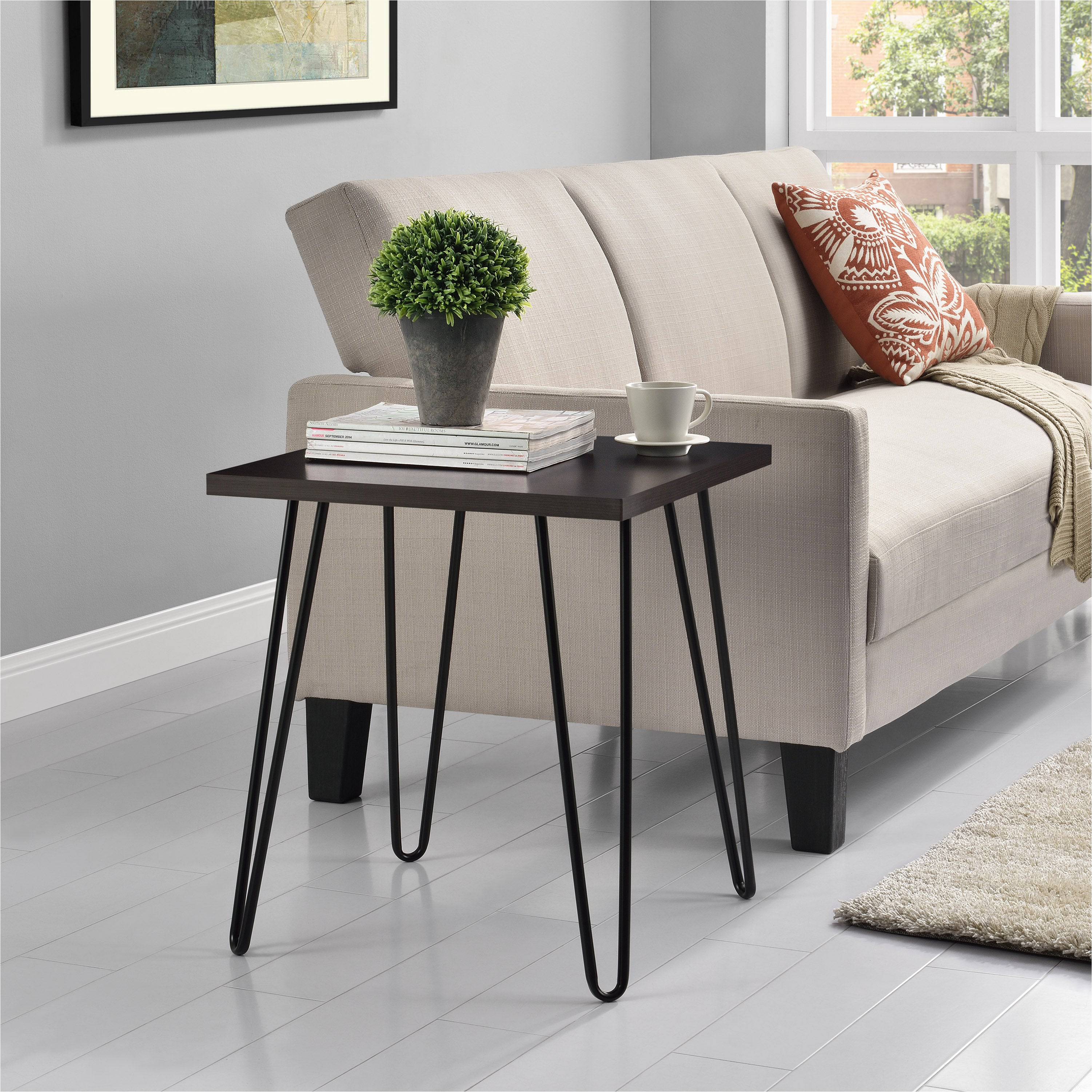 Owen Retro End Table - Espresso - Price Crash Furniture