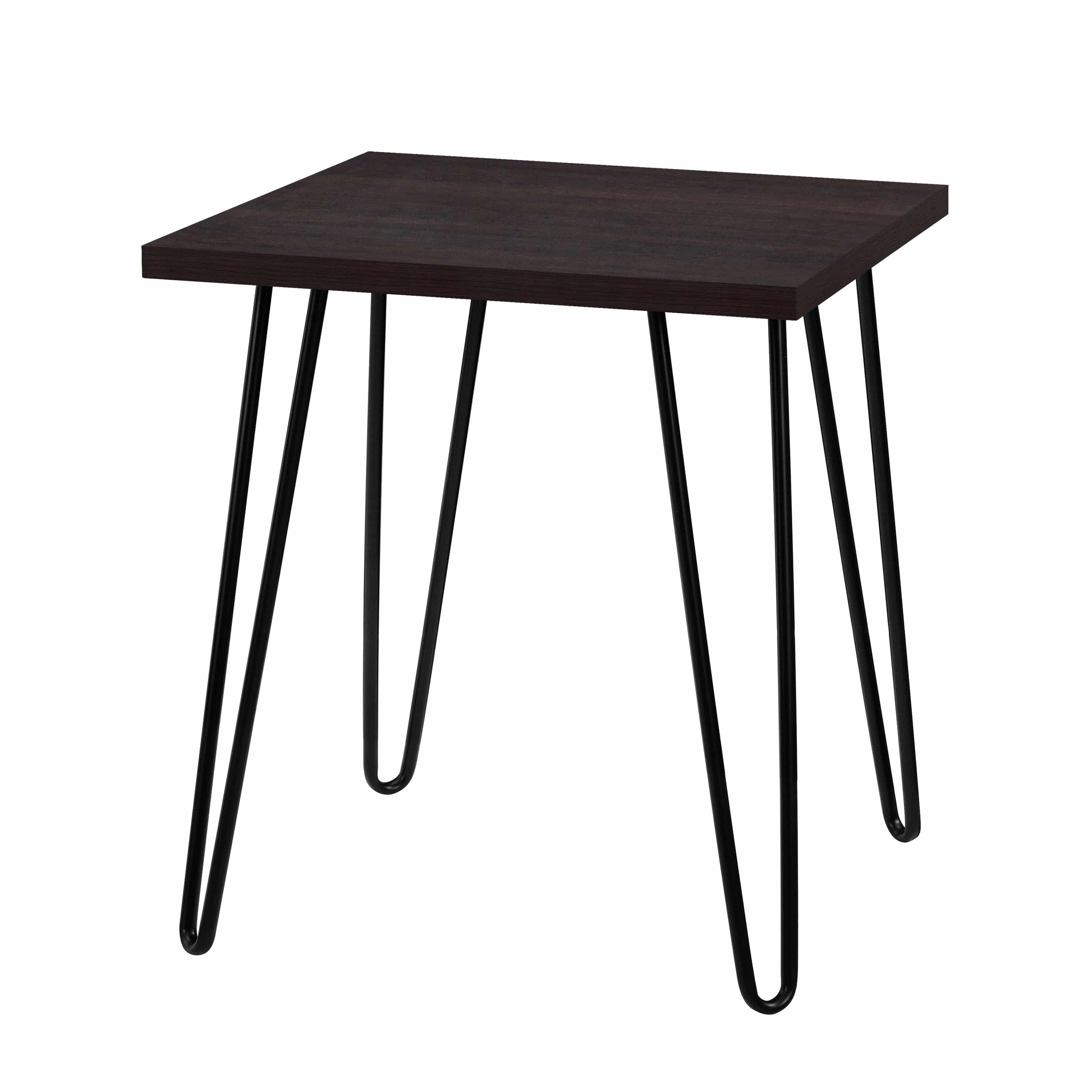 Owen Retro End Table - Espresso - Price Crash Furniture