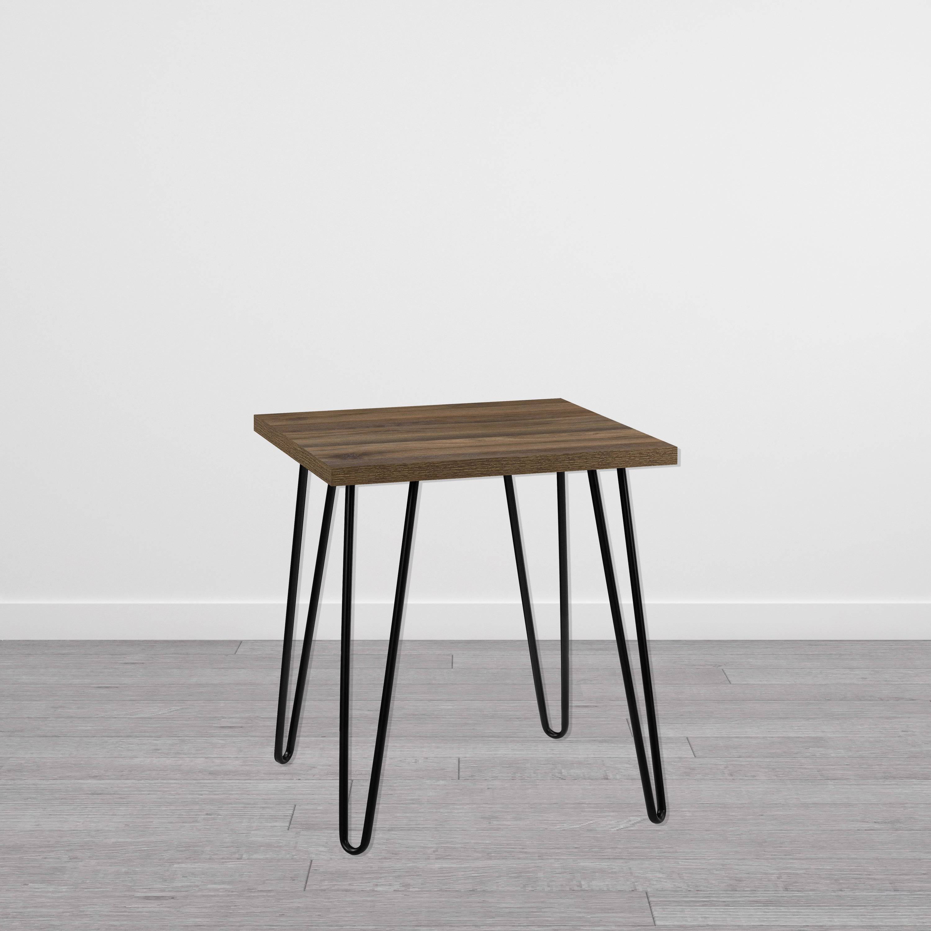 Owen Retro End Table - Walnut - Price Crash Furniture