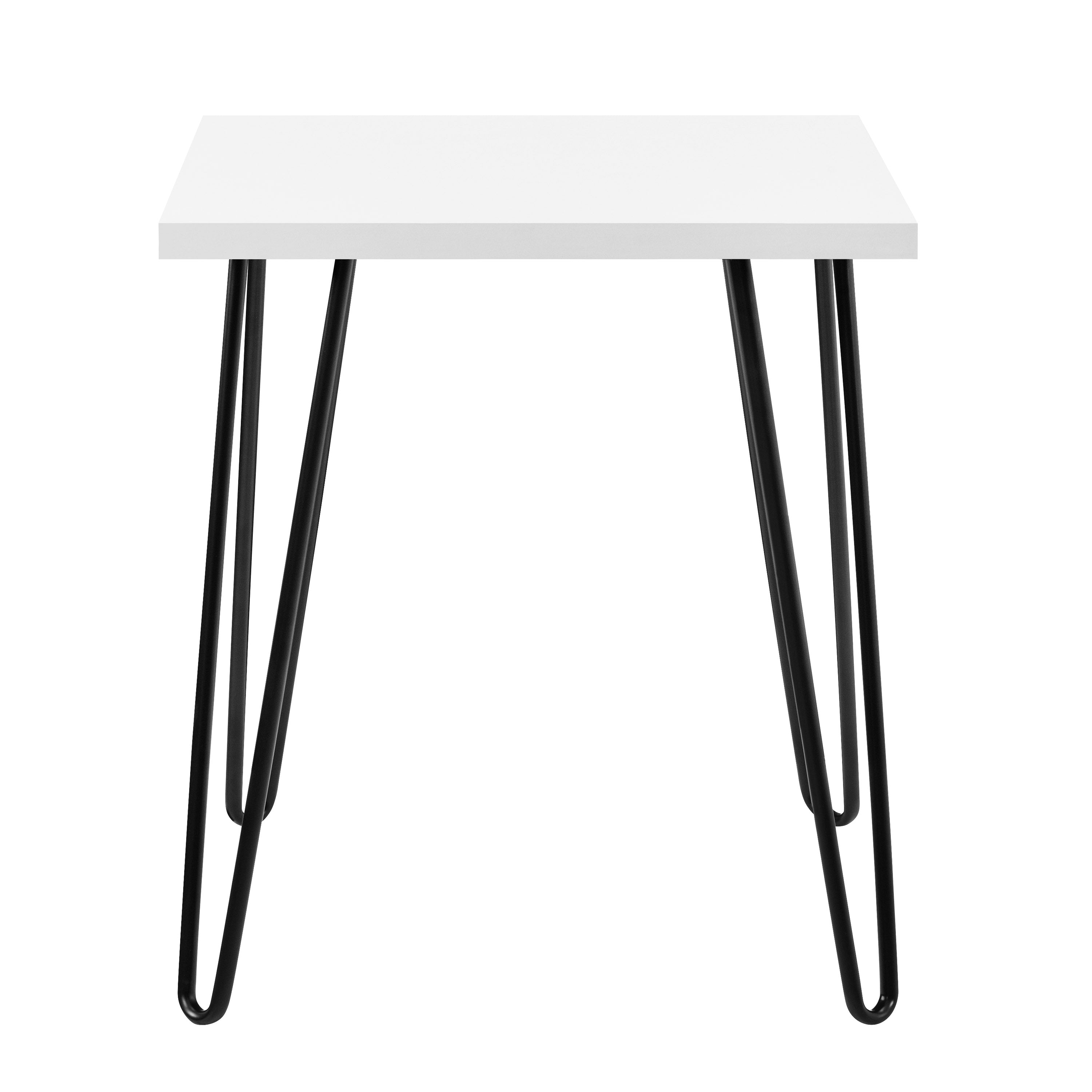 Owen Retro End Table - White - Price Crash Furniture