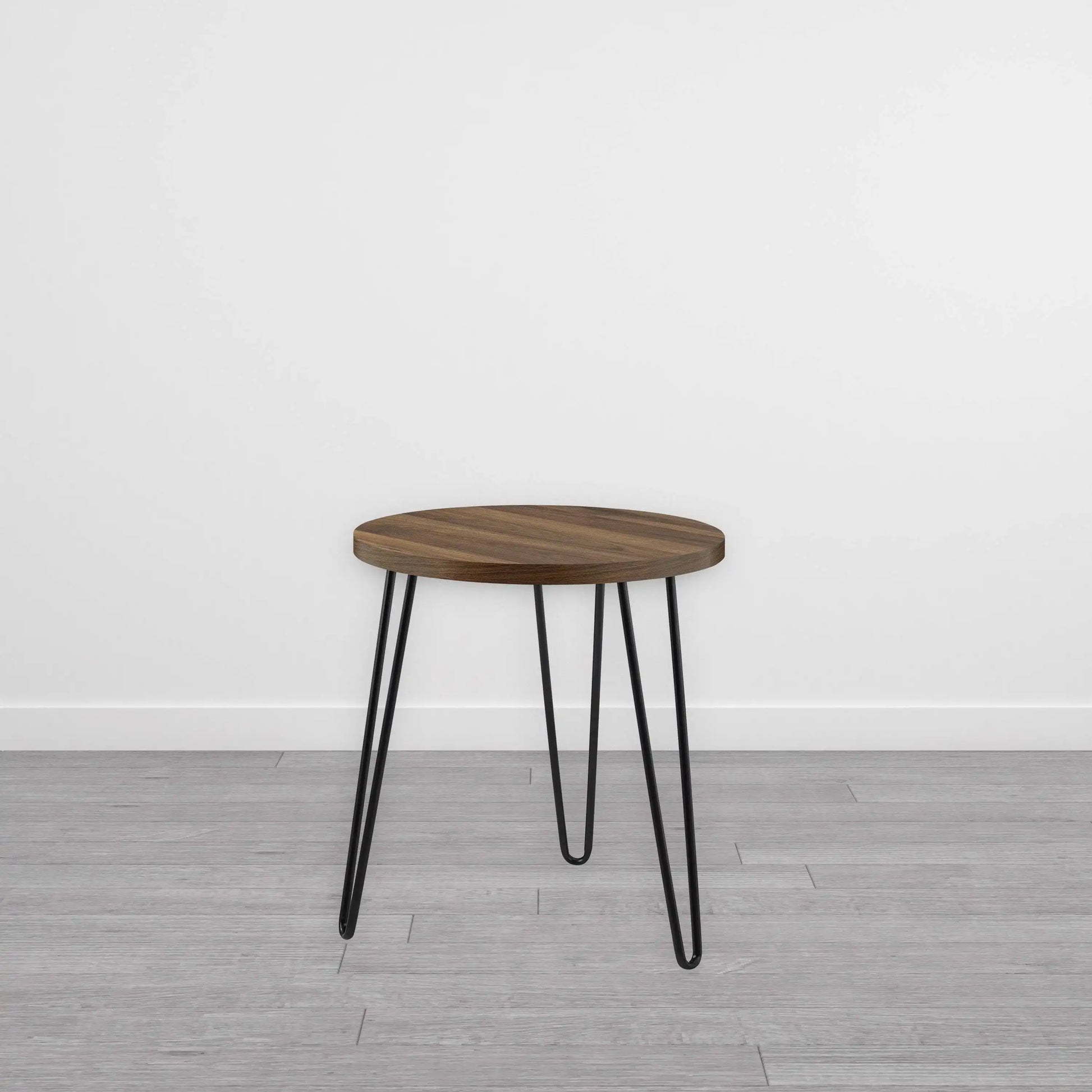 Owen Round End Table - Walnut - Price Crash Furniture