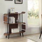 PC611 Vienna Short Book Case in Walnut by Jual - Price Crash Furniture