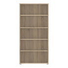 Prima Bookcase Shelving Unit 4 Shelves in Oak - Price Crash Furniture