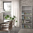 Prima Bookcase Shelving Unit 4 Shelves in White - Price Crash Furniture