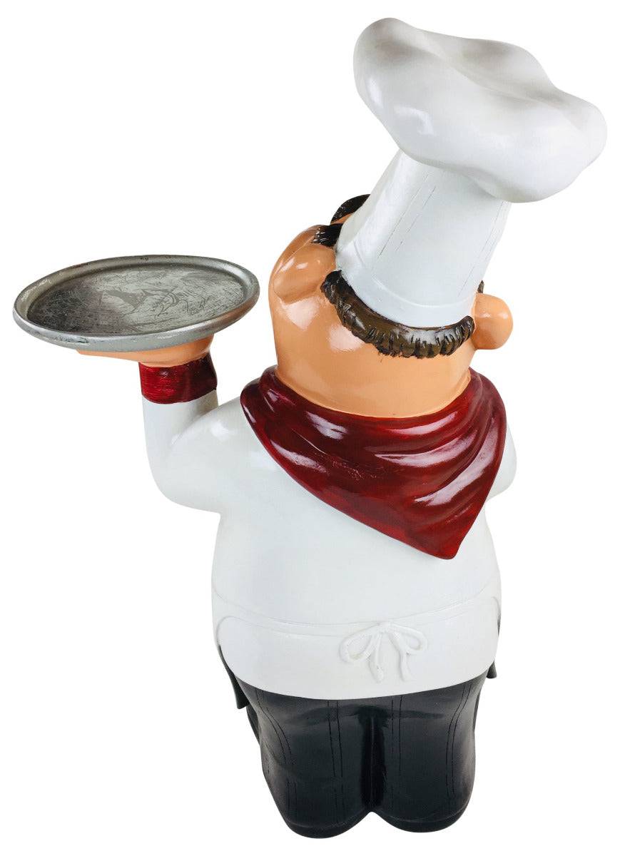 Resin Chef With Tray 62cm - Price Crash Furniture