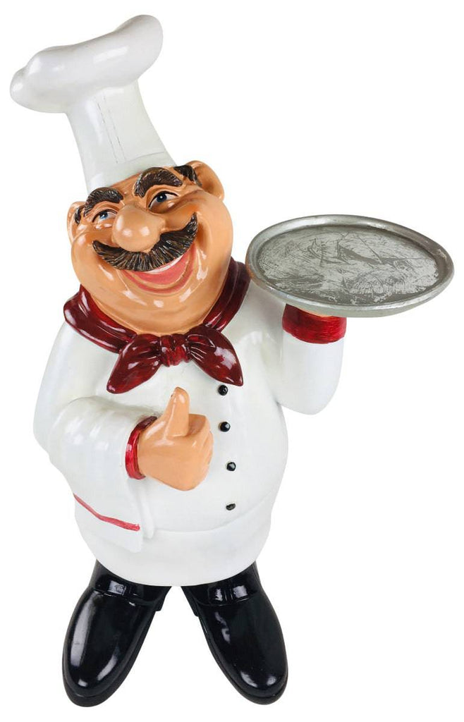 Resin Chef With Tray 62cm - Price Crash Furniture