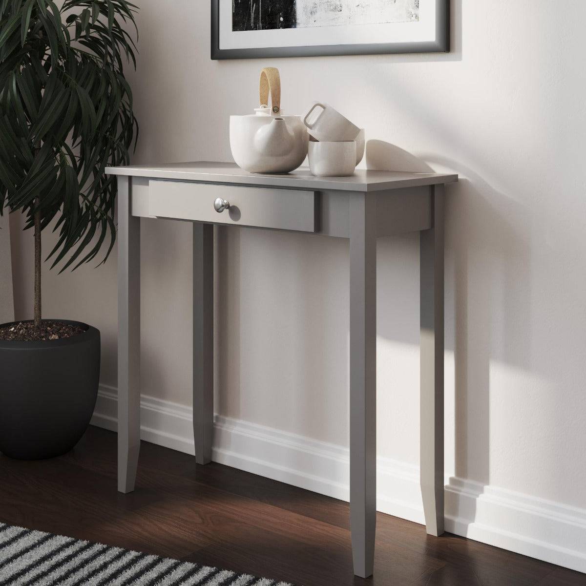 Rosewood Console Table in Grey by Dorel - Price Crash Furniture