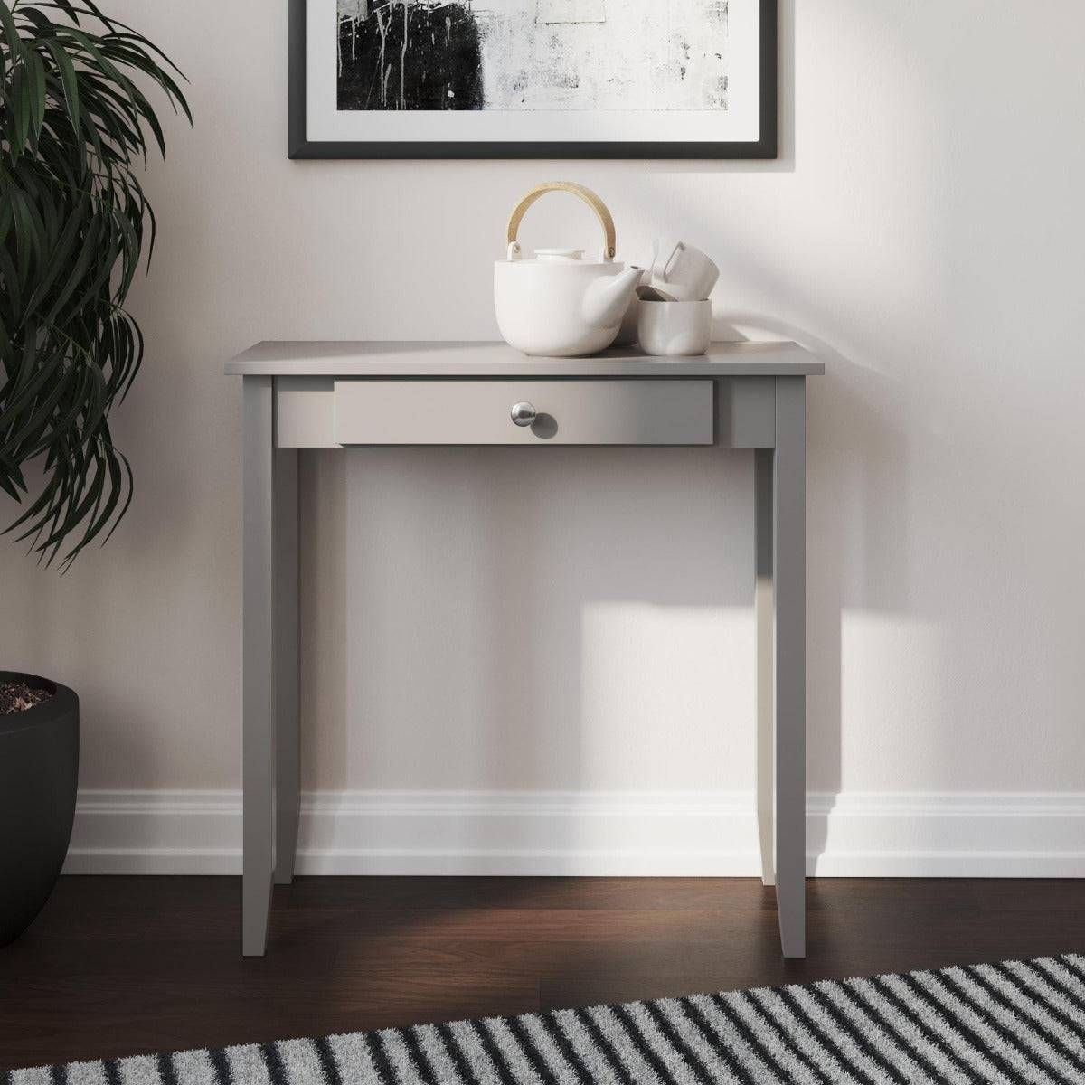 Rosewood Console Table in Grey by Dorel - Price Crash Furniture