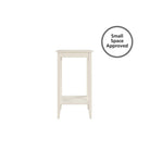 Rosewood Tall End Table in White by Dorel - Price Crash Furniture