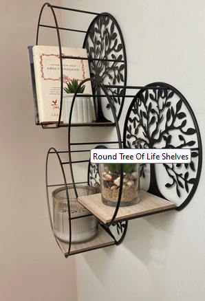 Round Tree Of Life Shelves - Price Crash Furniture