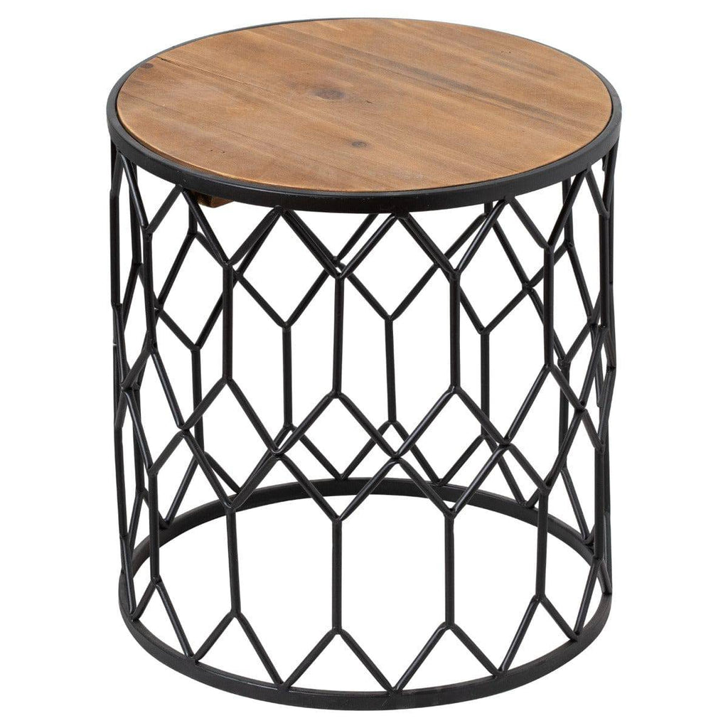 Set Of Three Honeycomb Side Tables - Price Crash Furniture