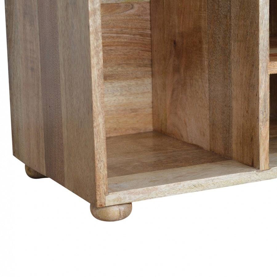 Shoe Cabinet With Upholstered Seat - Price Crash Furniture