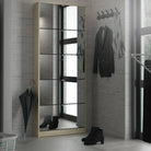 Shoes Shoe cabinet 5 Mirror tilting Doors in Oak - Price Crash Furniture