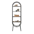 Teknik Boulevard Cafe Industrial Style Oval Bookcase - Price Crash Furniture