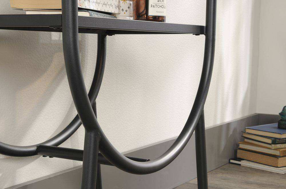 Teknik Boulevard Cafe Industrial Style Oval Bookcase - Price Crash Furniture