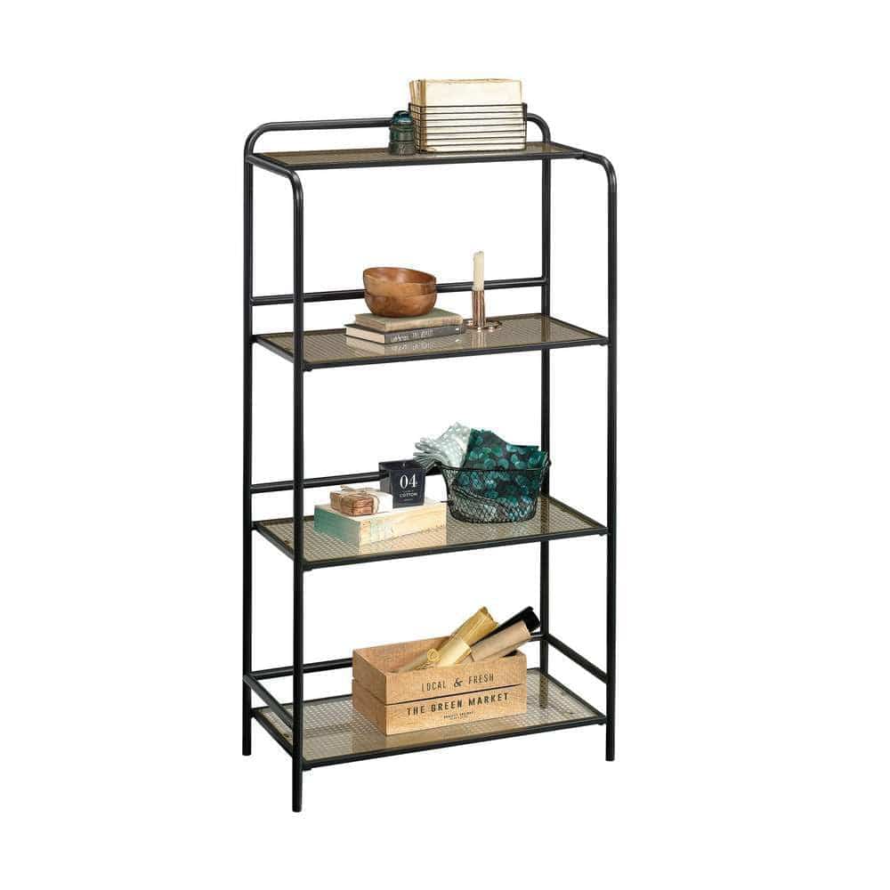 Teknik Boulevard Cafe Industrial Style Rectangular Bookcase - Price Crash Furniture