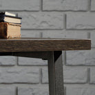 Teknik Industrial Style 2 Shelf Bookcase in Smoked Oak - Price Crash Furniture