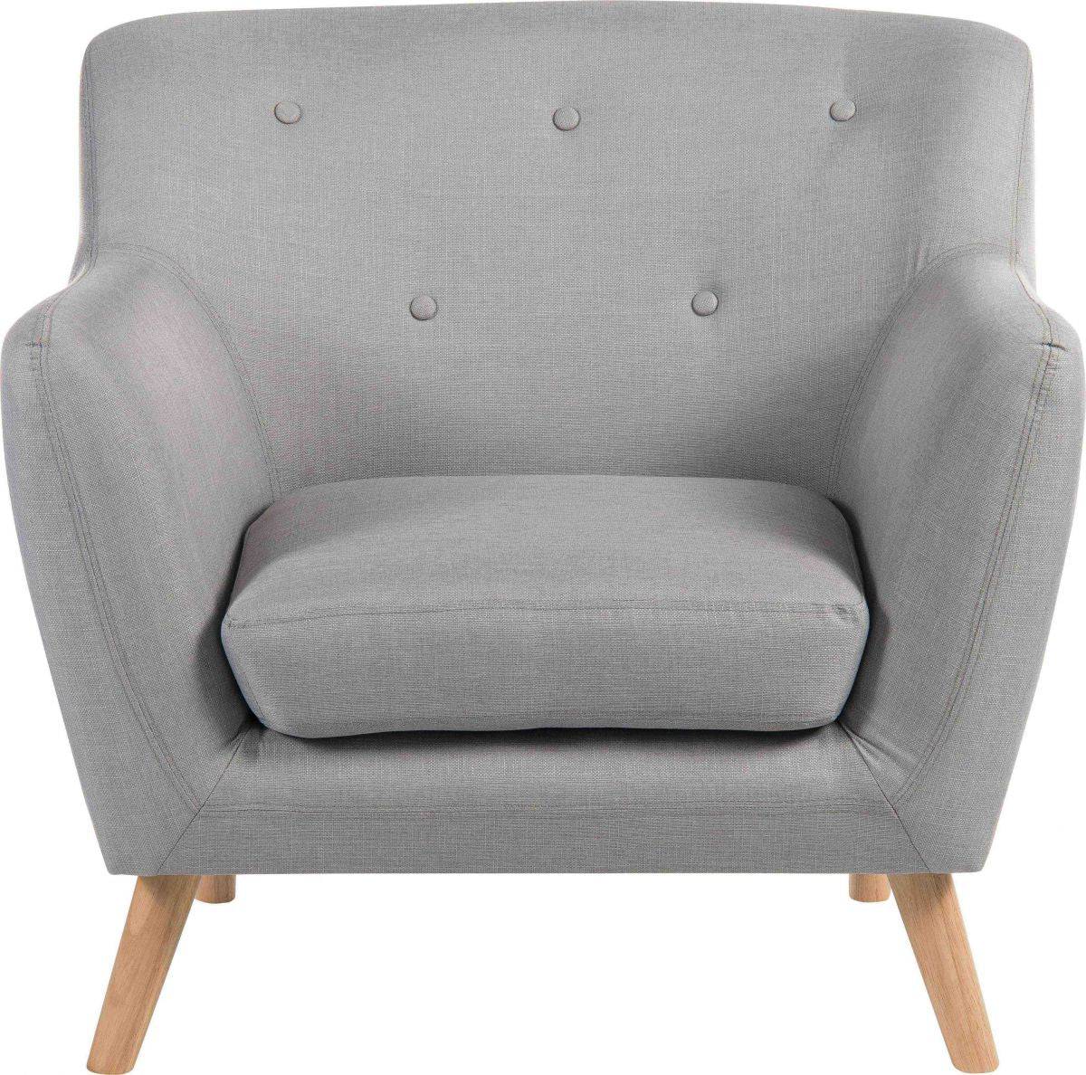 Teknik Skandi Armchair in Grey - Price Crash Furniture