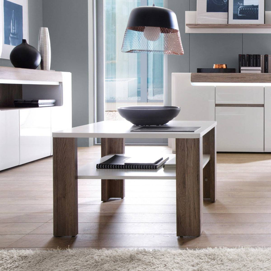 Toronto Coffee Table With Shelf - Price Crash Furniture