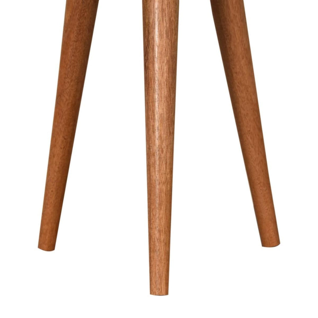 Tweed Pattern Footstool - Price Crash Furniture