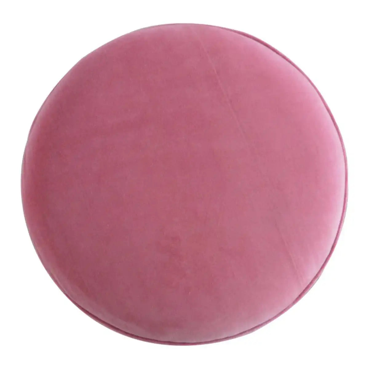 Velvet Nordic Style Footstool in Pink - Price Crash Furniture