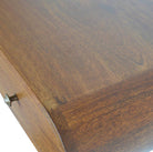 Floating Chestnut London Console - Price Crash Furniture