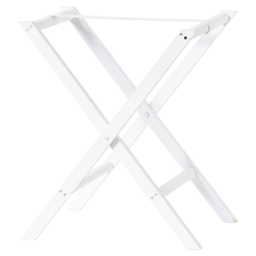 White Wash Wicker Basket Butler Tray - Price Crash Furniture