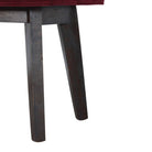 Wine Red Velvet Hallway Bench - Price Crash Furniture