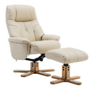 Teknik Denver Luxury Recliner with Footstool (choice of colours) - Price Crash Furniture