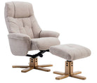 Teknik Denver Luxury Recliner with Footstool (choice of colours) - Price Crash Furniture