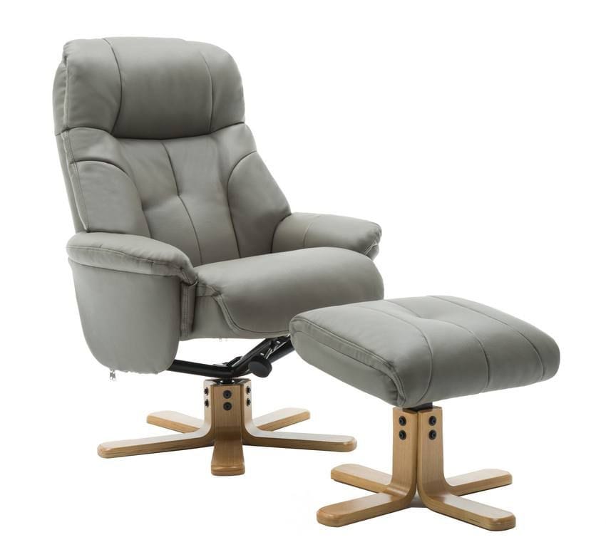 Teknik Denver Luxury Recliner with Footstool (choice of colours) - Price Crash Furniture