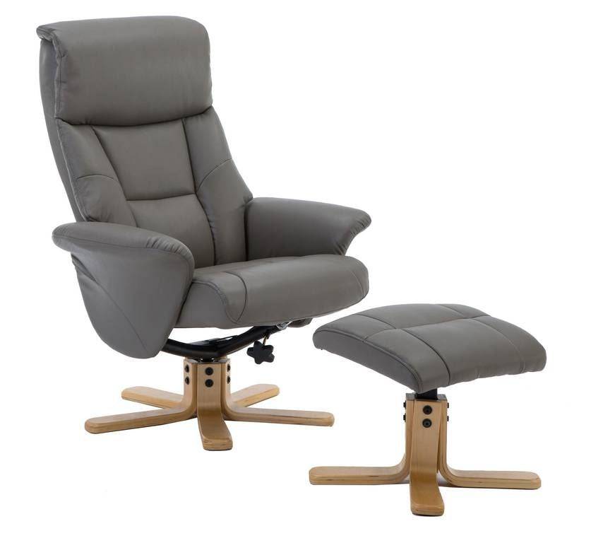 Teknik Montreal Luxury Recliner with Footstool (choice of colours) - Price Crash Furniture