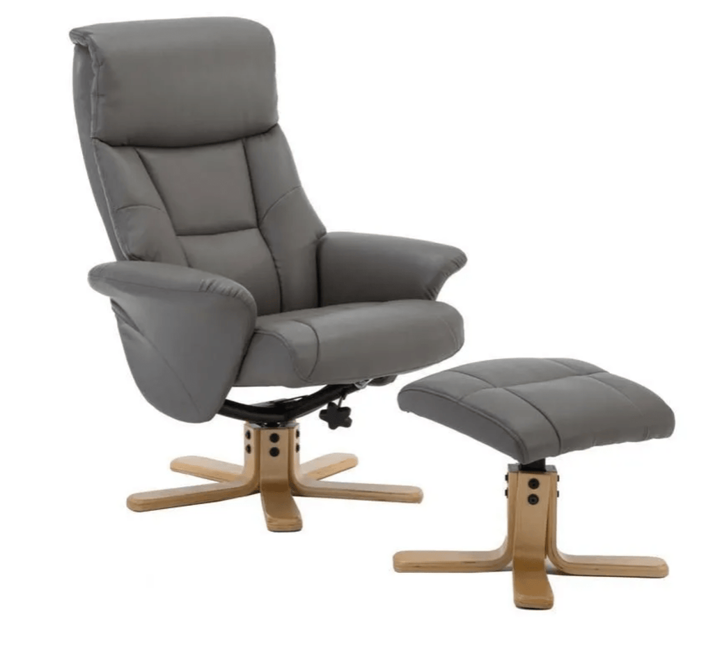 Teknik Montreal Luxury Recliner with Footstool (choice of colours) - Price Crash Furniture