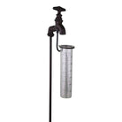 Cast Iron and Glass Garden Rain Gauge, Outside Tap - Price Crash Furniture