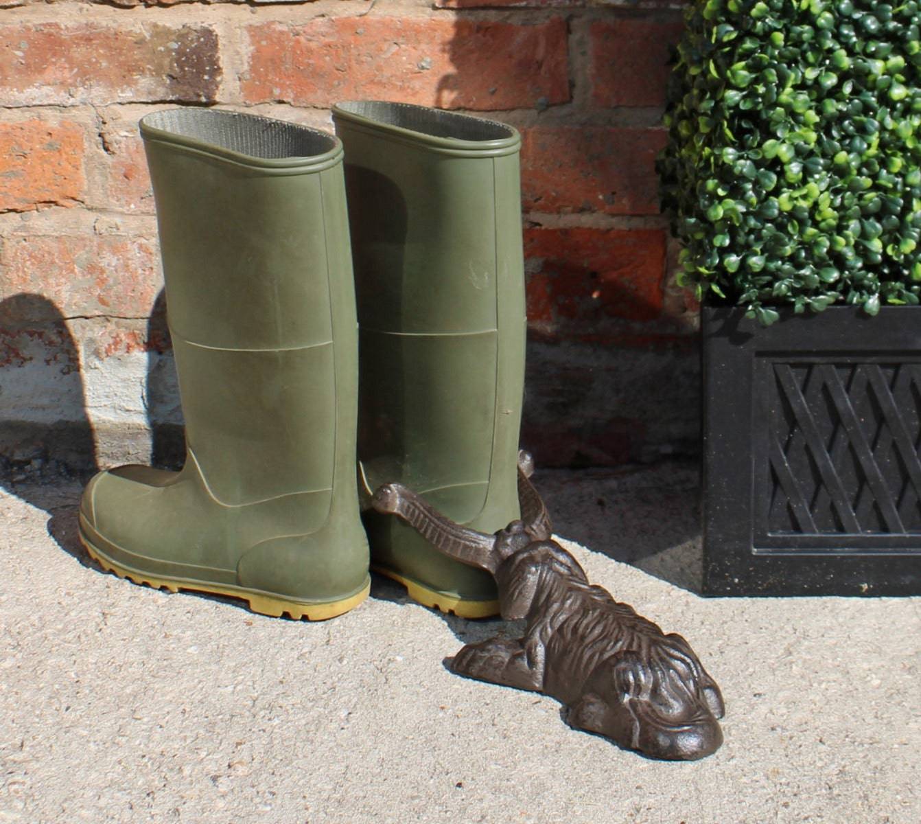 Cast Iron Boot Jack, Dog Design - Price Crash Furniture