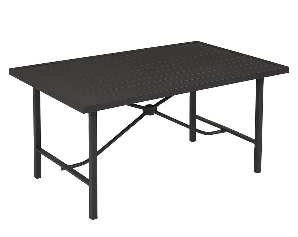 Cosco Capitol Hill Outdoor 6 Person Dining Table in Grey - Price Crash Furniture