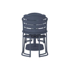 Cosco Metro Retro 5 Piece Bistro Set in Grey, INTELLIFIT - Price Crash Furniture