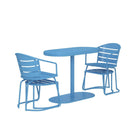 Cosco Metro Retro 5 Piece Bistro Set in Turquoise, INTELLIFIT - Price Crash Furniture