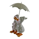 Duck Couple With Umbrella Garden Ornament - Price Crash Furniture