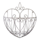 Large Cream Heart Shaped Wall Planter - Price Crash Furniture