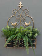 Large Gold Wall Planter - Price Crash Furniture