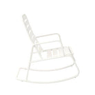 Novogratz Roberta Rocker Chair for Garden + Conservatory, White - Price Crash Furniture