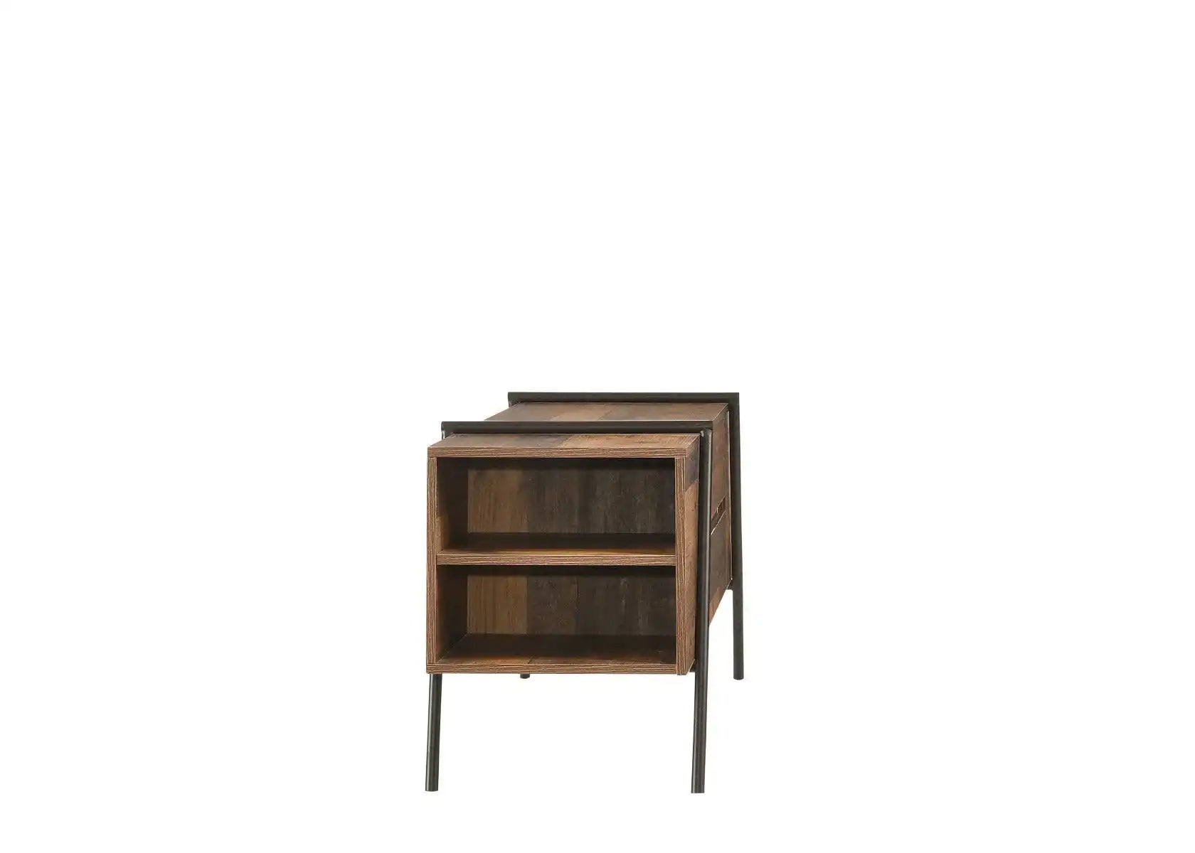 Abbey TV Cabinet with 2 Drawers by TAD - Price Crash Furniture