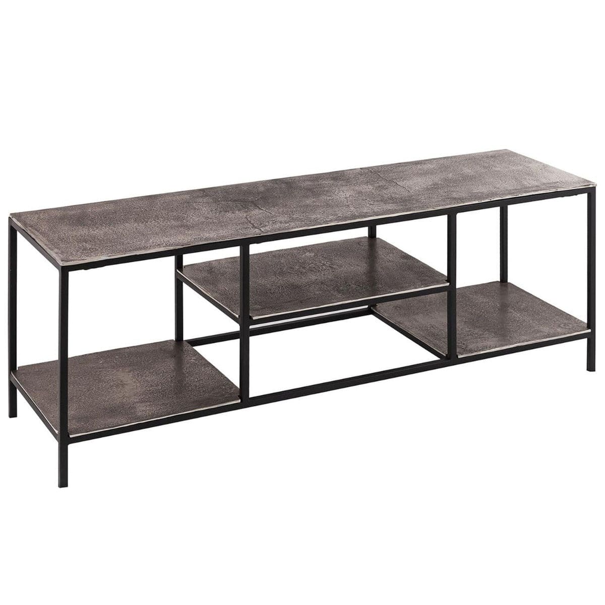 Farrah Collection Silver Media Unit - Price Crash Furniture