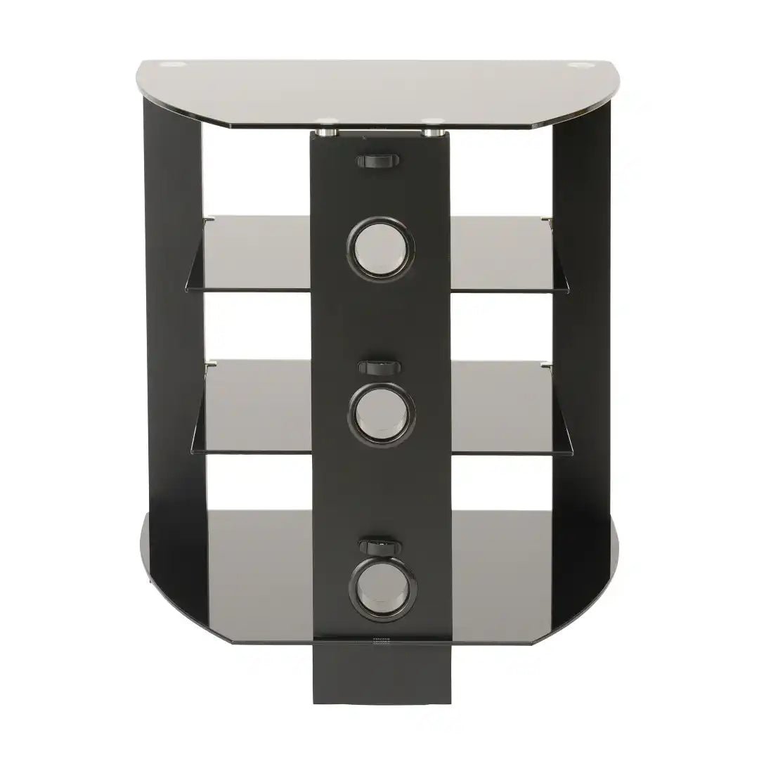 Vision HiFi Rack in Black - Price Crash Furniture