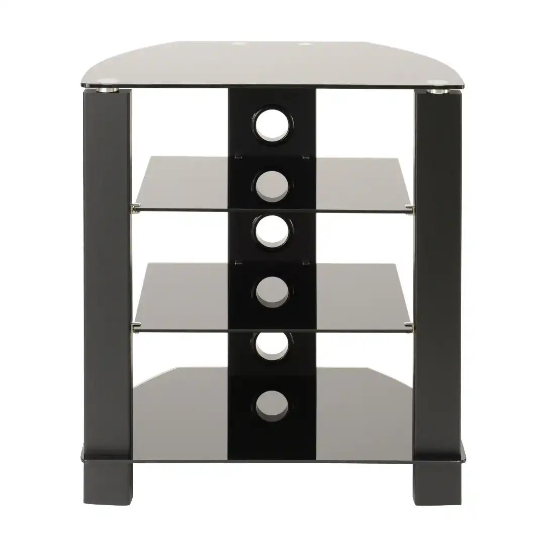 Vision HiFi Rack in Black - Price Crash Furniture