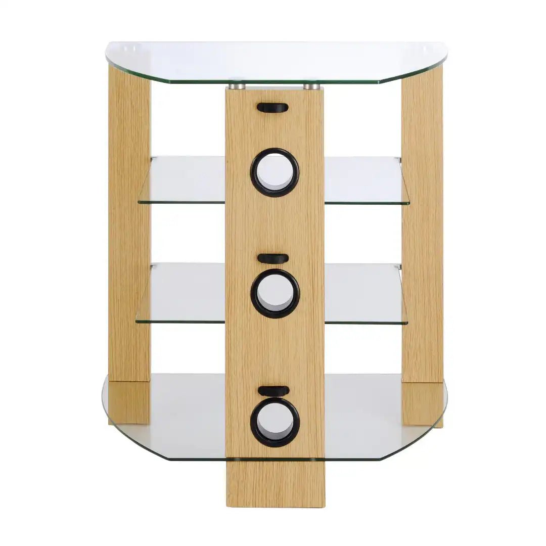 Vision HiFi Rack in Oak - Price Crash Furniture