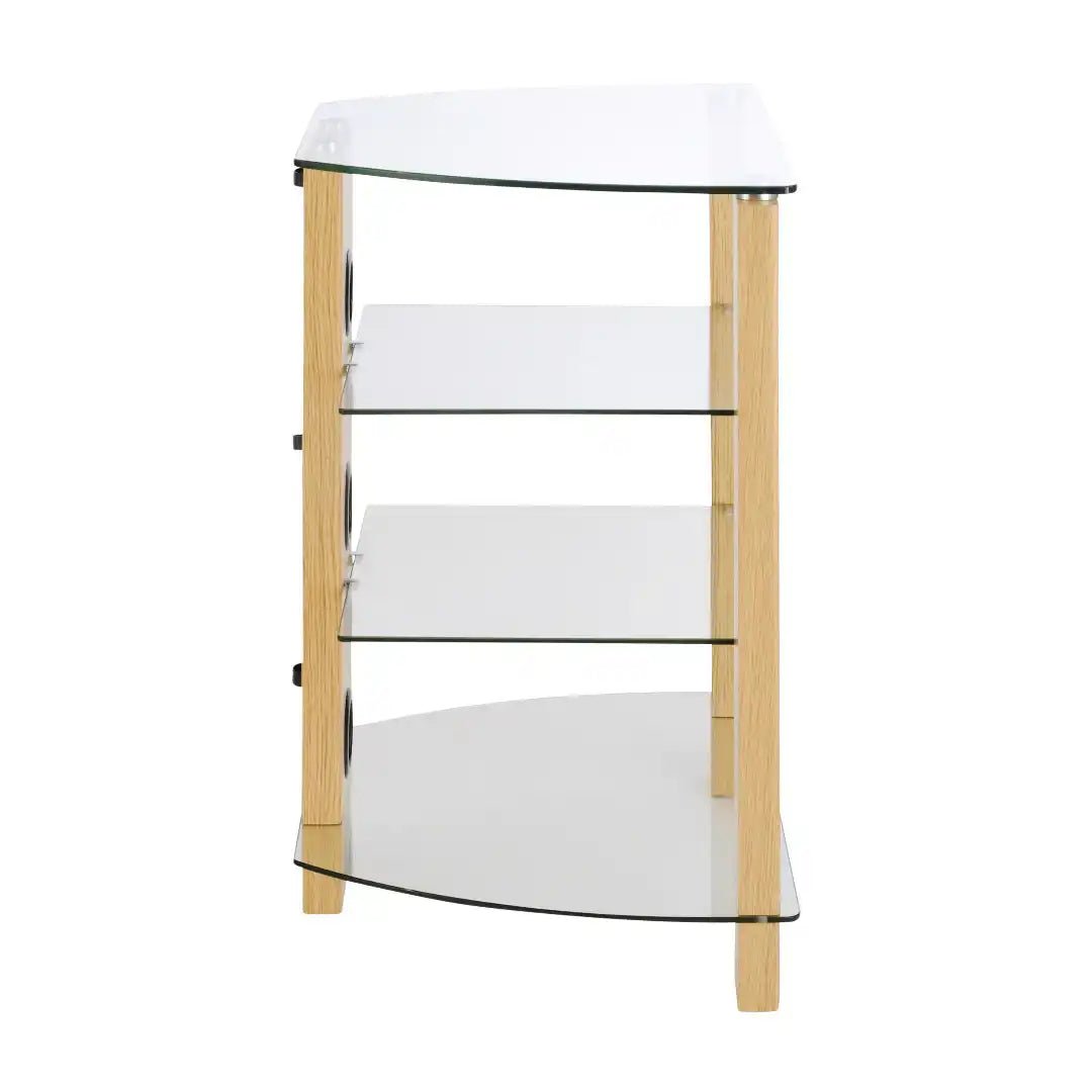 Vision HiFi Rack in Oak - Price Crash Furniture