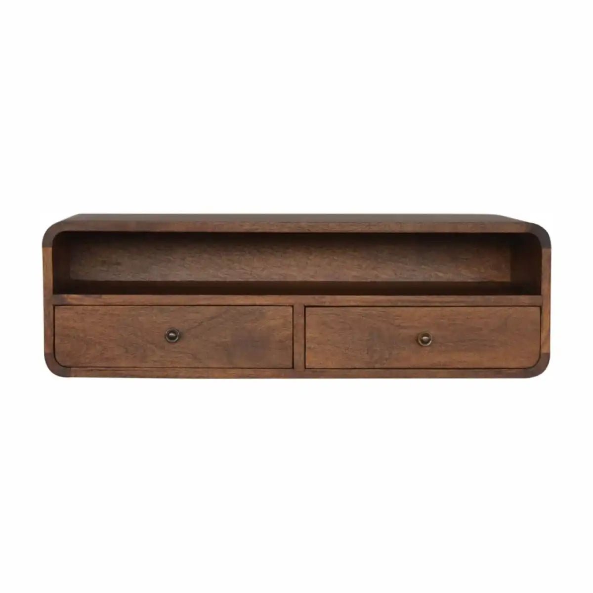 Wall Mounted 2 Drawer Console Table - Price Crash Furniture