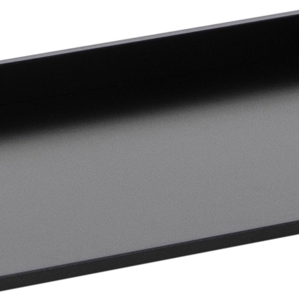 Wally Ladder Bookcase With 5 Shelves In Black - Price Crash Furniture